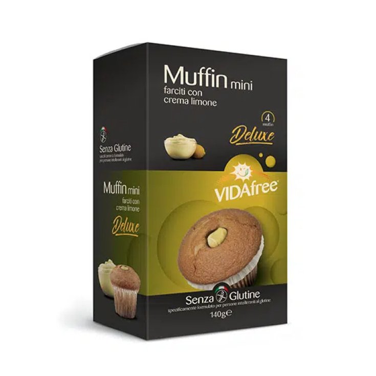 MINIMUFFIN VIDAFREE® CRÈME AU CITRON 140G