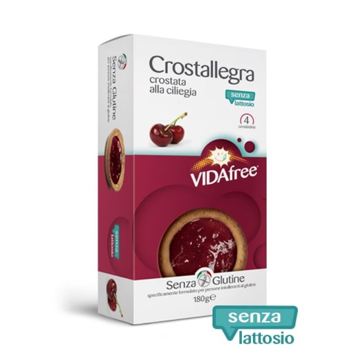 Crostallegra Cerise Sans Lactose Vidafree 4x45g