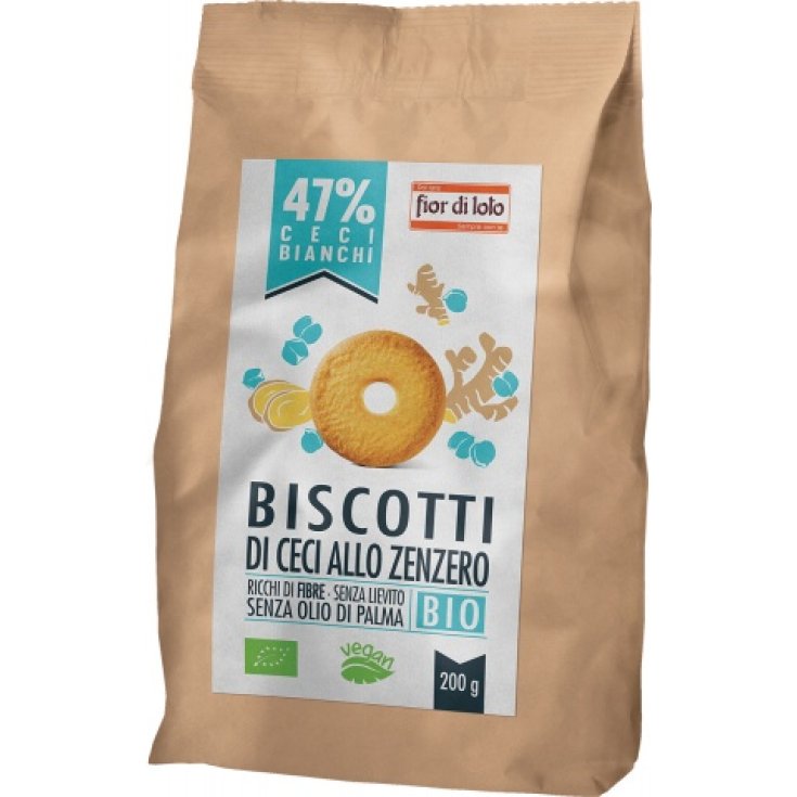 BISCUITS POIS CHICHES ET GINGEMBRE 200G