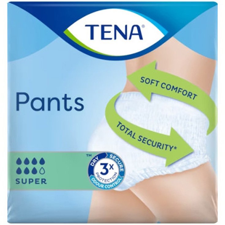 TENA PANTALON SUPER L 10PZ