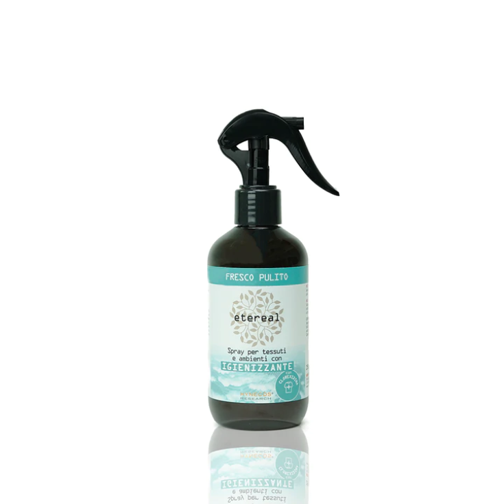 Spray de parfum Fresh Clean pour environnements avec Etereal Sanitizer 250 ml