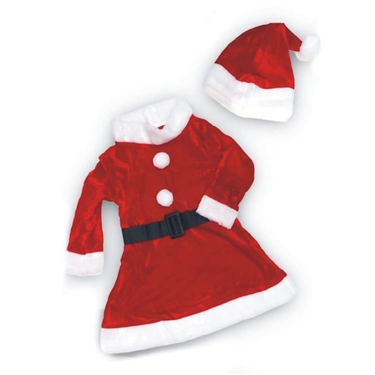 Robe chenille Père Noël