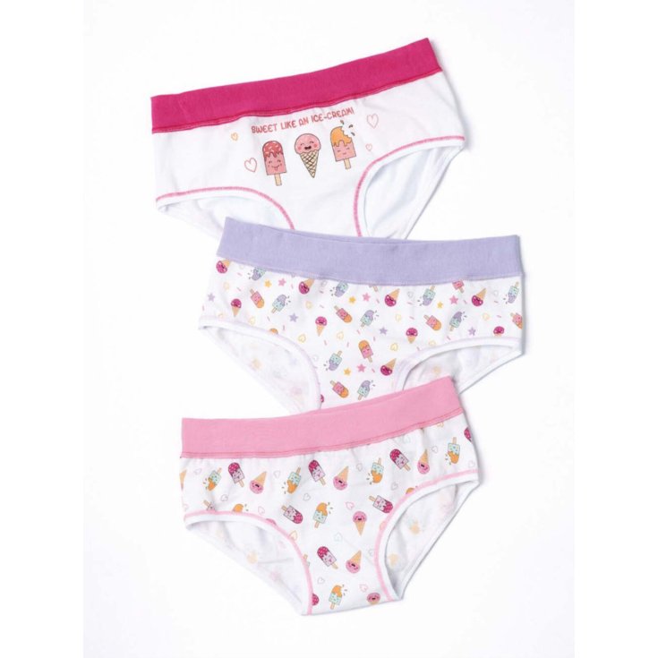 Slip tris culotte bébé fille jadea