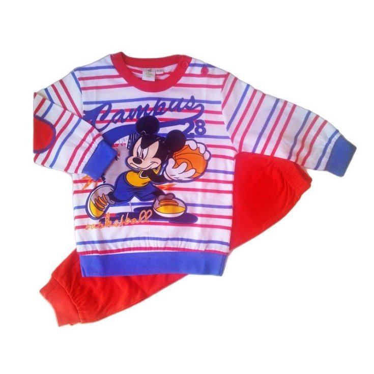 Pyjama tricoté, t-shirt et bébé garçon
