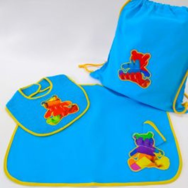 Maternelle set 3pcs bavoir bavoir + nappe