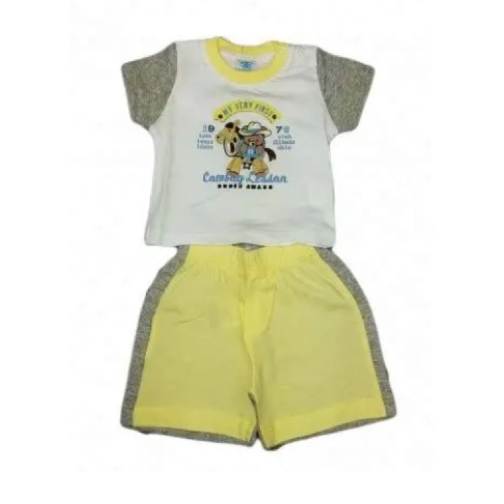 Ensemble 2pcs T-shirt et short en coton