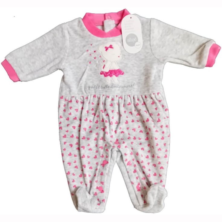 Combinaison chenille bébé fille Ellep