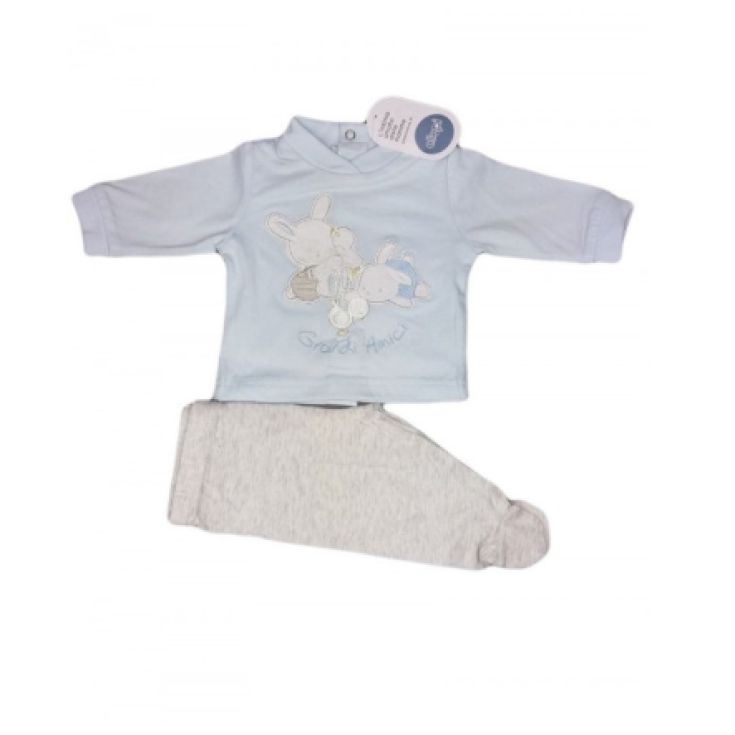 Costume 2 pièces pantalon sweat-shirt en coton