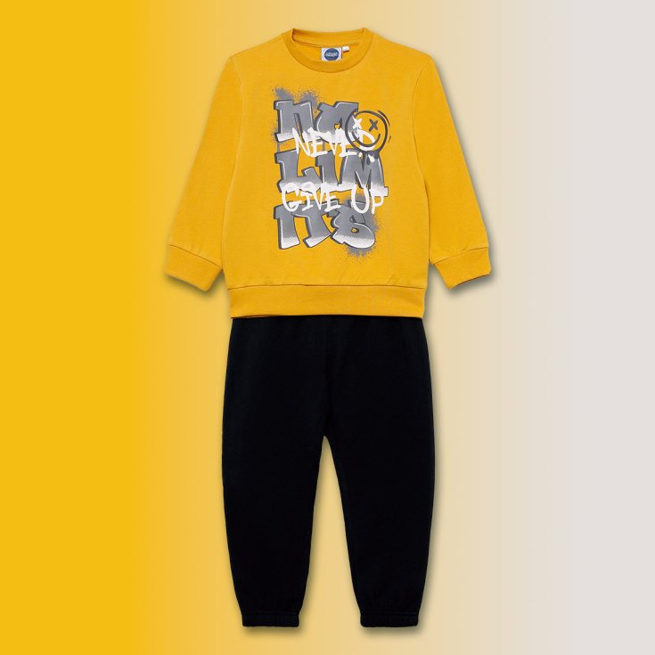 Complet 2pcs ellepi jaune bleu 12 m