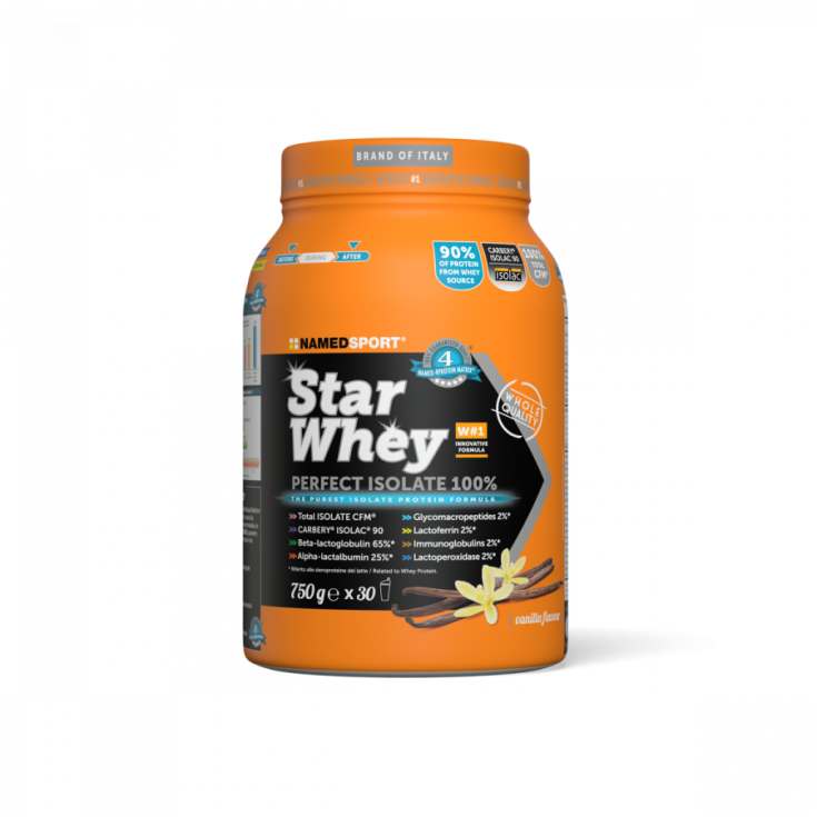 Star Whey Isolate Vanille NamedSport 750g Promo