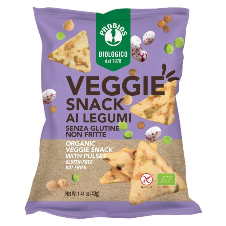 PROBIOS VEGGY LÉGUMINEUSES SNACK 40G