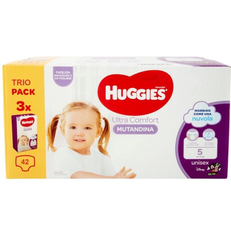 HUGGIES DIAP PANT TPACK 5 14PZ