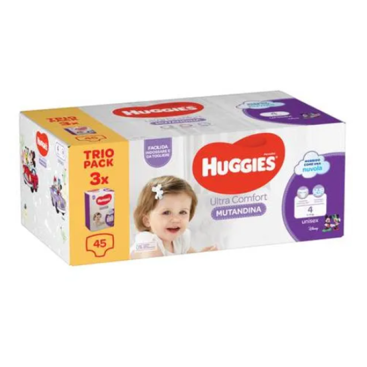 HUGGIES DIAP PANT TPACK 4 15PZ