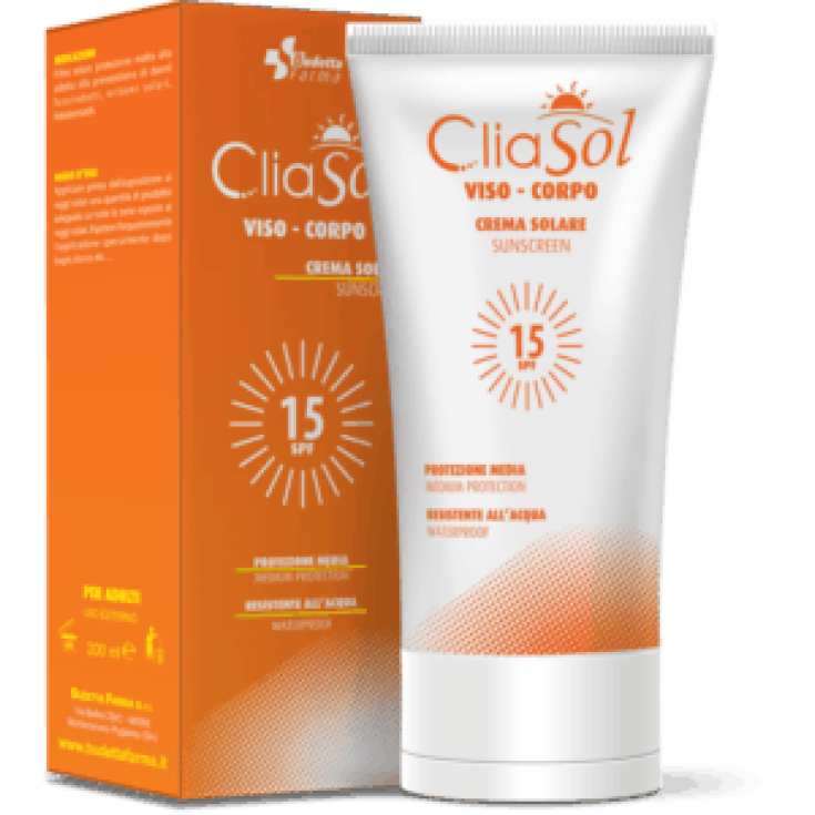 CLIASOL CRÈME SOLAIRE 15 200ML