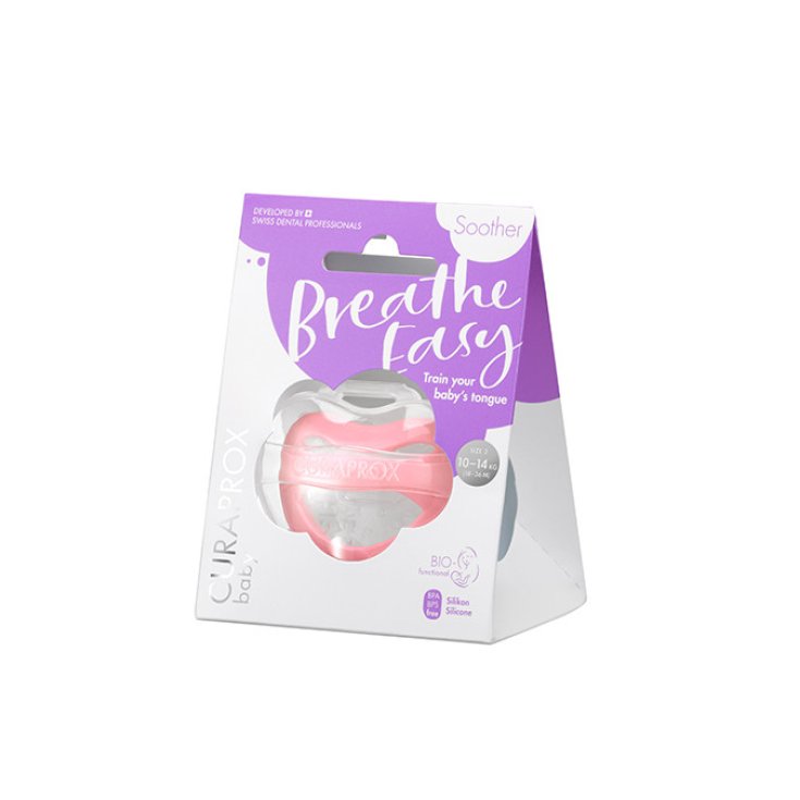 CURAPROX SUCETTE BÉBÉ ROSE 2