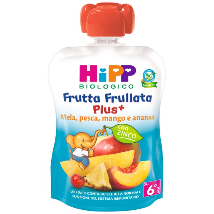 HIPP BIO FRUITS FRUITS + POMME PES