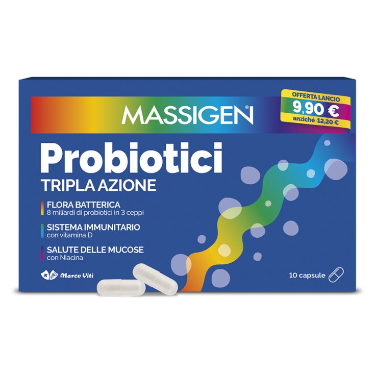 PROBIOTIQUES MASSIGEN 10CPS