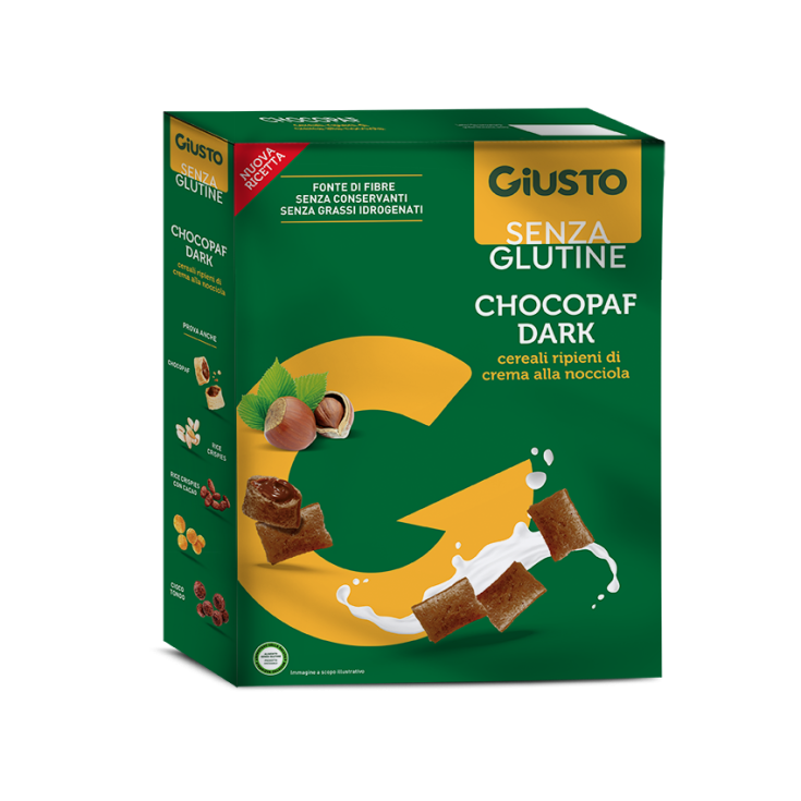 GIUSTO S/G CHOCOPAF NOIR 300G