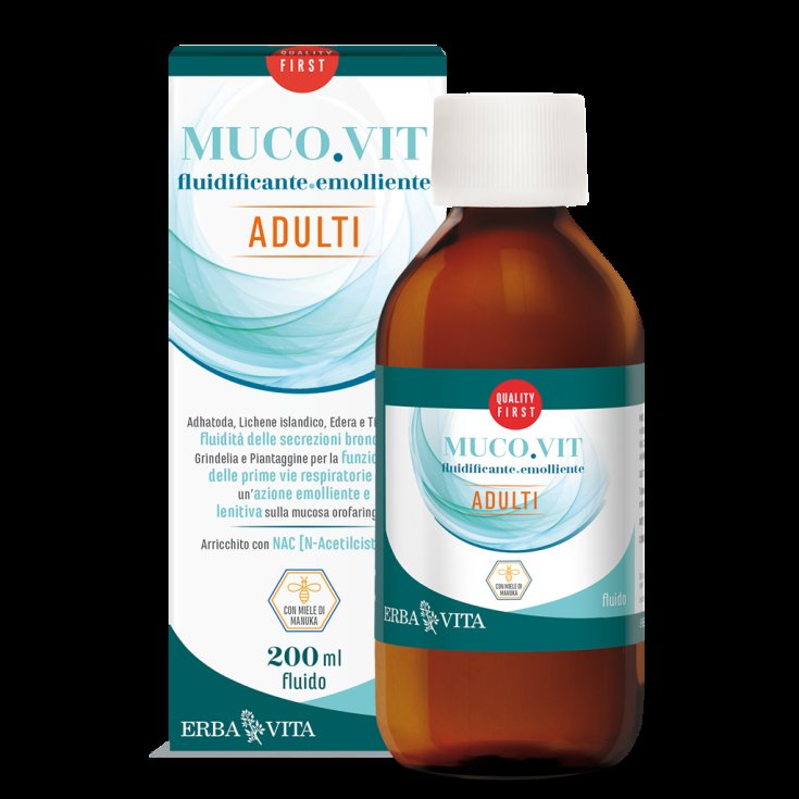 MUCOVIT FLUIDE ADULTES 200ML