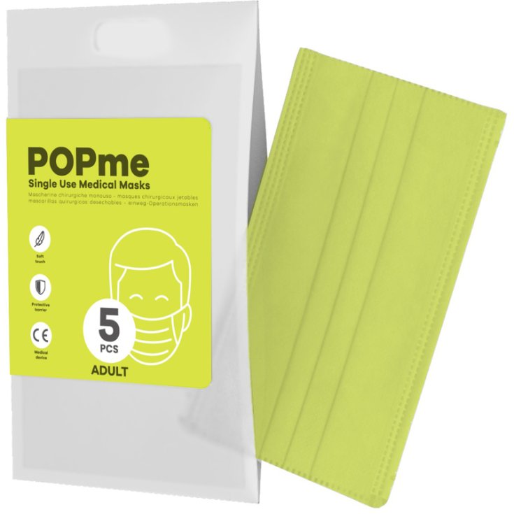 POPME MASQUE CHIR LIME 5PCS