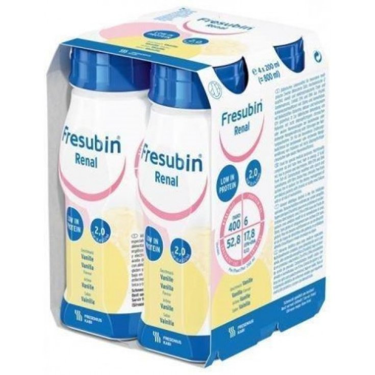 FRESUBIN RENAL VANILLE4X200ML