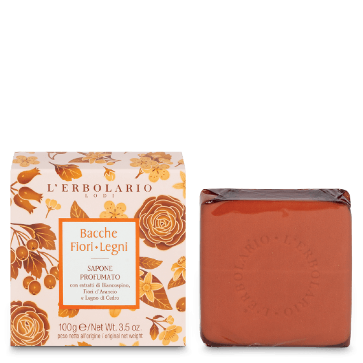 Savon Parfumé Baies Fleurs Bois L'Erbolario 100g