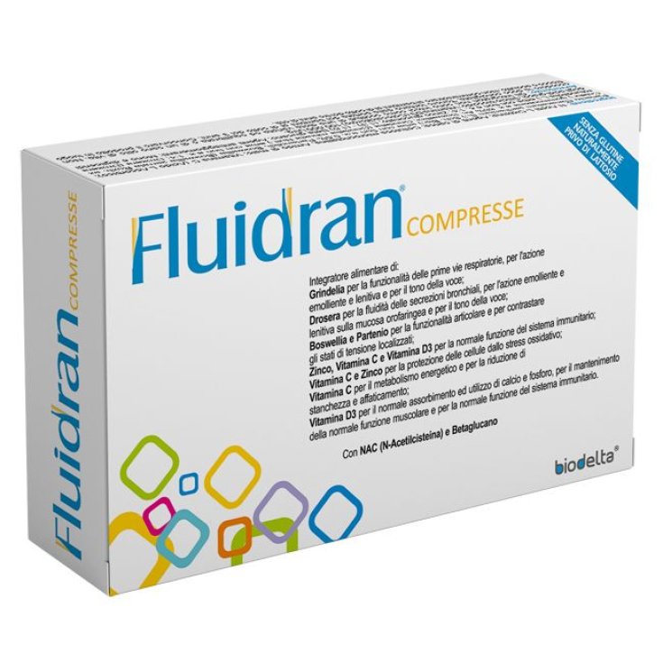 Fluidran Biodelta 30 Comprimés