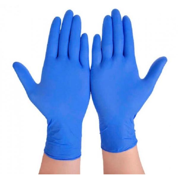 Gants en nitrile non poudrés RS Farmacare Mis Small 100 pièces