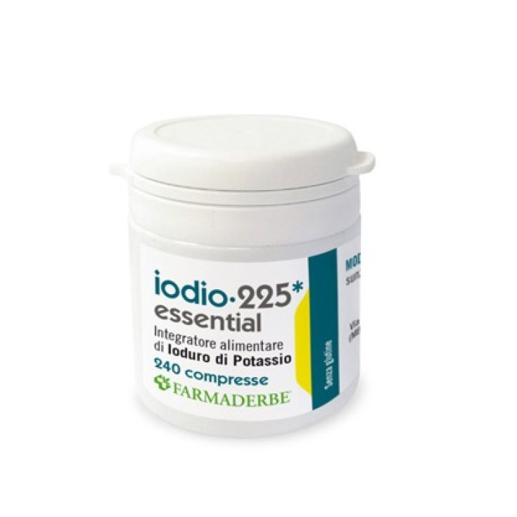 Iode 225 Essential Farmaderbe 240 Comprimés