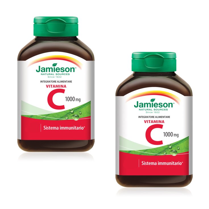 Duopack Vitamine C 1000 Jamieson 2x30 Comprimés