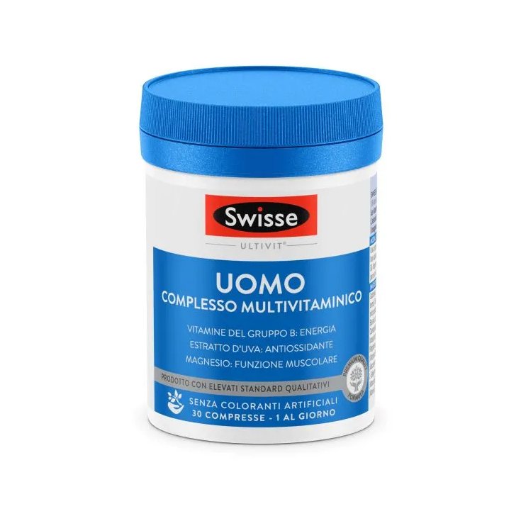 Swisse Complexe Multivitamines Homme 30 Comprimés