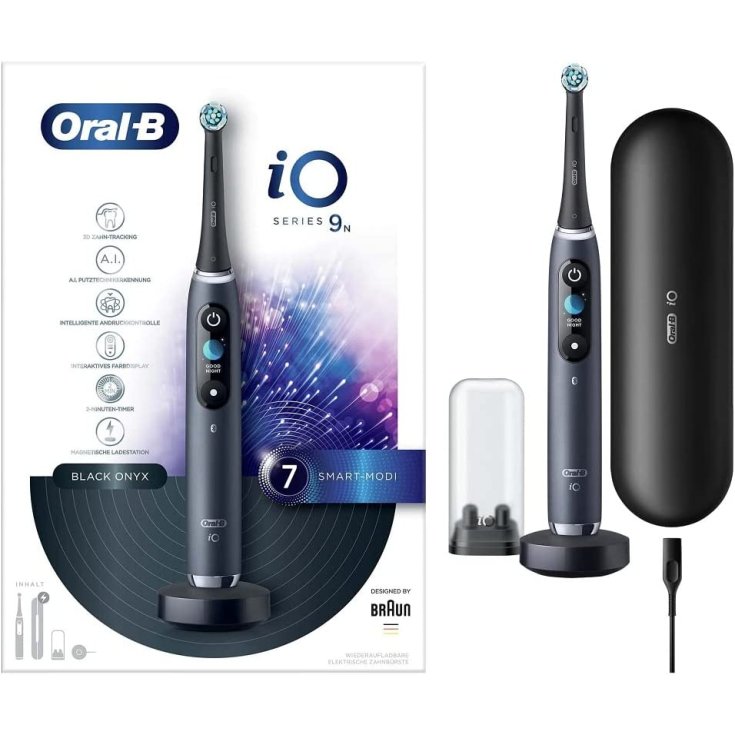 ORALB IO 9 NOIR SPAZZ + 2RECHARGES