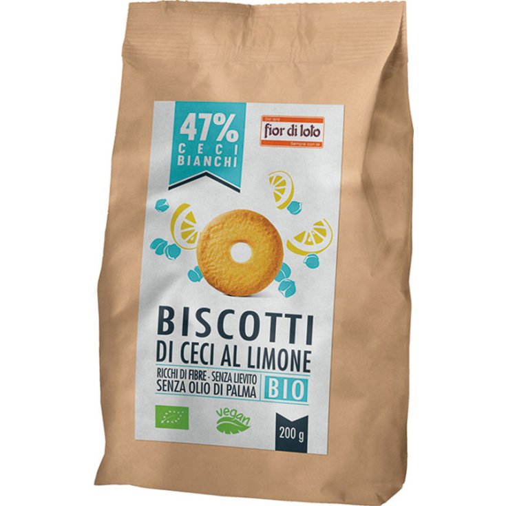 BISCUITS POIS CHICHES ET CITRON 200G