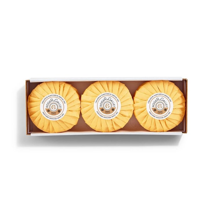Bois D'Orange Roger & Gallet Savons Parfumés Lot de 3 x 100 g