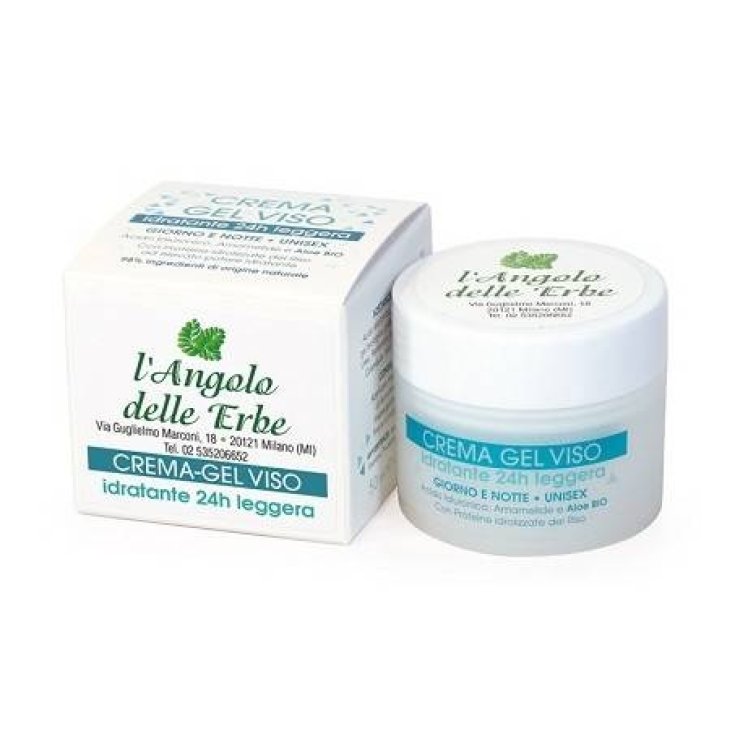 Gel Crème Visage Hydratant Le Coin des Herbes Farmaderbe 50ml