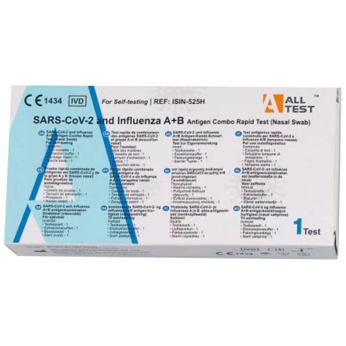 Test Combo SRAS-COV-2 & Grippe A + B - Pharmacie Loreto
