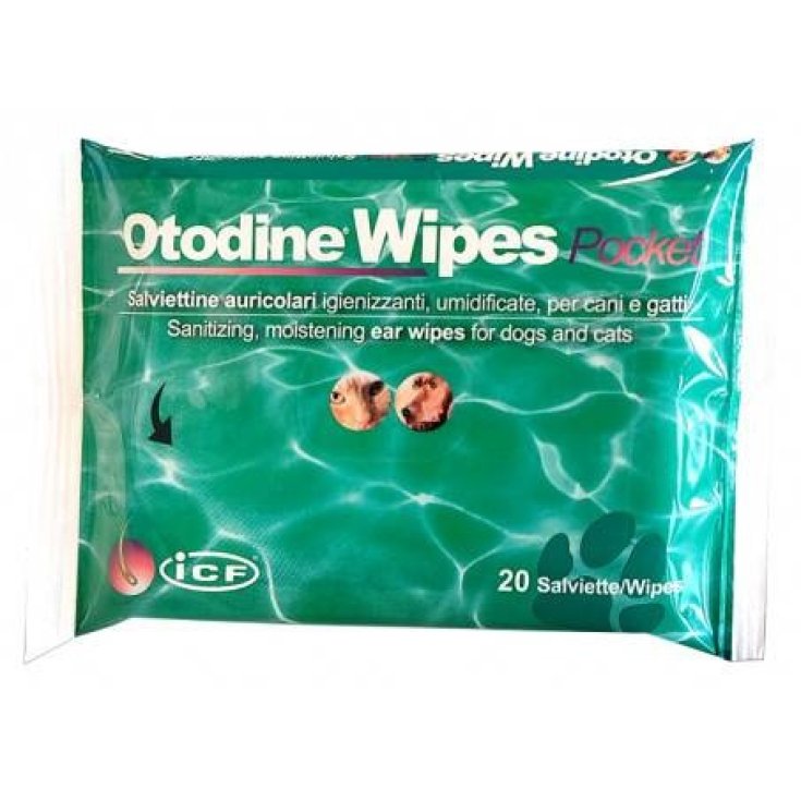 Otodine Lingettes ICF 20 Lingettes Oreilles