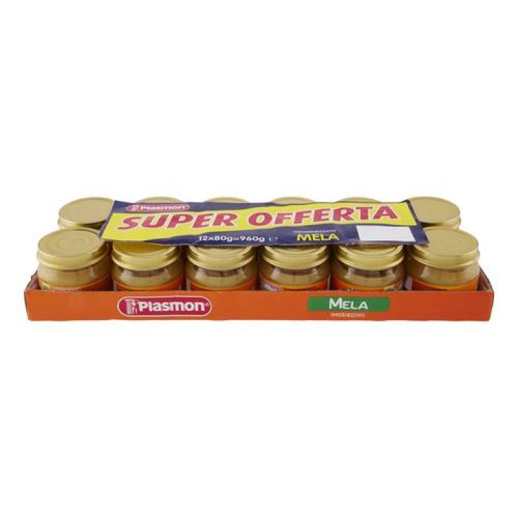 PLASMON OMOG POMME 12X80G