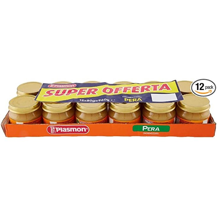 PLASMON OMOG POIRE 12X80G