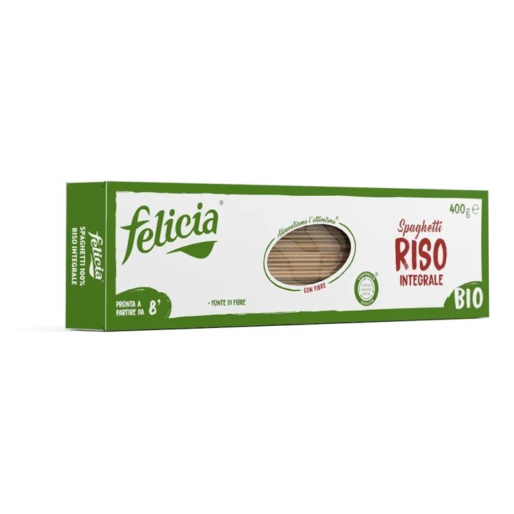 Spaghetti D Felicia Bio Riz Complet 340g