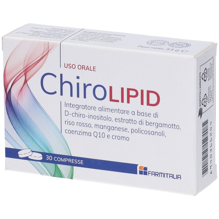 Chirolipide Farmitalia 30 Comprimés
