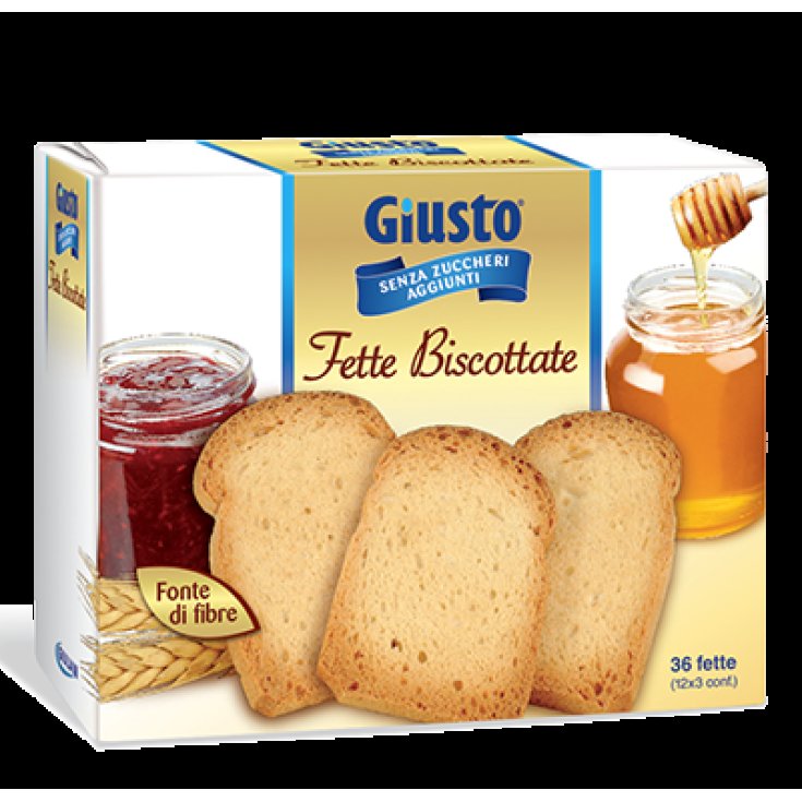 GIUSTO S/SUCRE TRANCHES BISC 300G