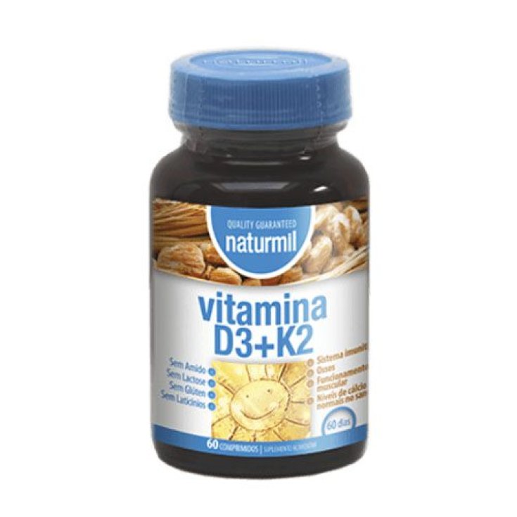 NATURMIL VITAMINE D3+K2 60 COMP