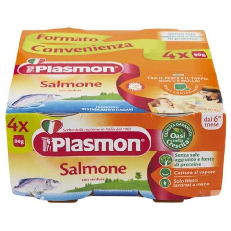 PLASMON OMOG SAUMON 4X80G