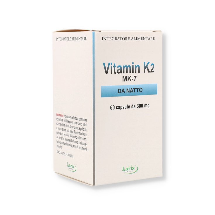 Vitamine K2 MK-7 de Natto Larix 60 Gélules Végétales