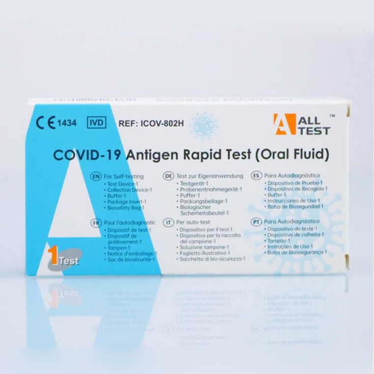 Test rapide d'antigène Covid-19 (liquide oral) AllTest 1 Test