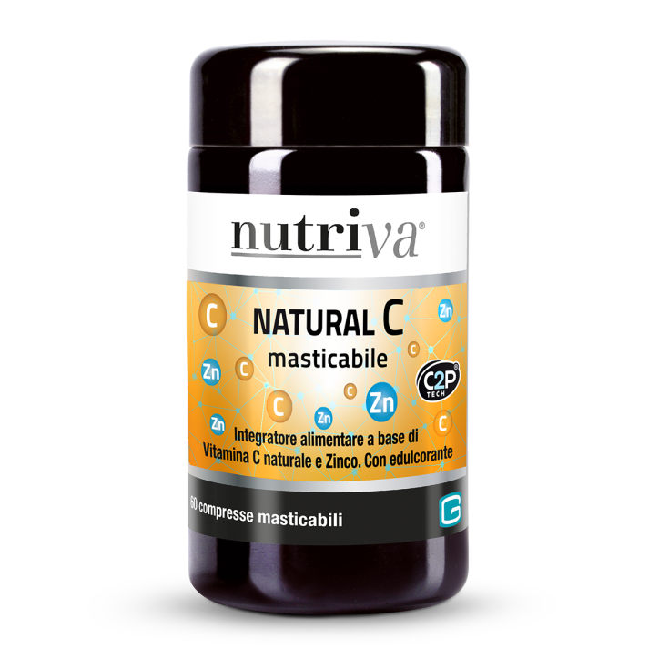 Natural C Nutriva à Croquer 60 Comprimés