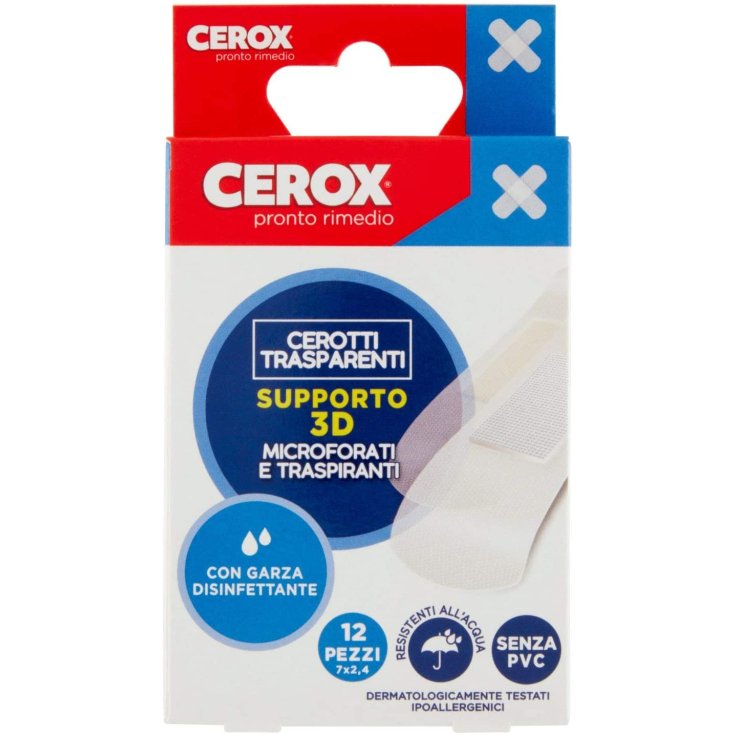 CEROX PLUS 3D GR TRANSP 12PCS