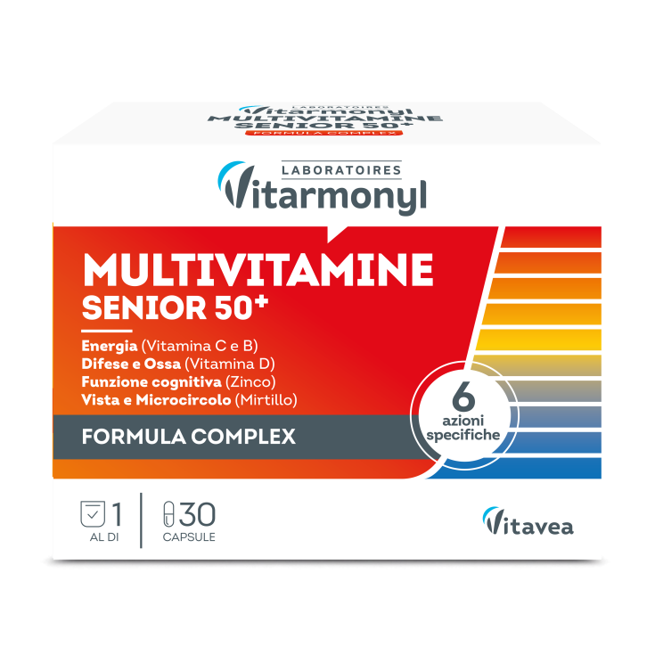 MULTIVITAMINES SENIOR 50+ 30 COMP