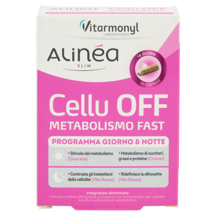 Alinea Slim Cellu Off Vitarmonyl 30 Gélules